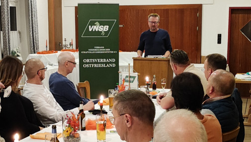 Mitgliederversammlung des VNSB Ortsverbandes Ostfriesland 2023 Mitgliederversammlung des VNSB Ortsverbandes Ostfriesland 2023