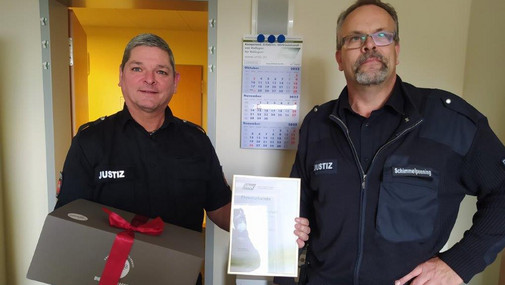 für 25-jährige Mitgliedschaft geehrt wurde Ralf Klein