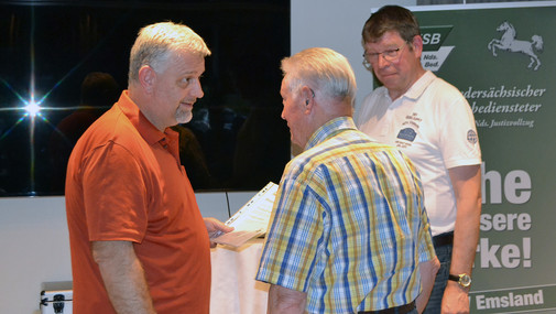 Ortsverband Emsland - Ehrung für 55 Jahre Mitgliedschaft