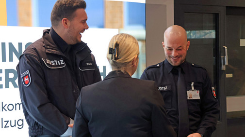 Die Anwärter der JVA Meppen Die Anwärter der JVA Meppen