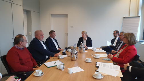 LV bei Frau Ministerin