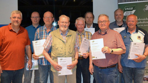 Ortsverband Emsland - Die Geehrten