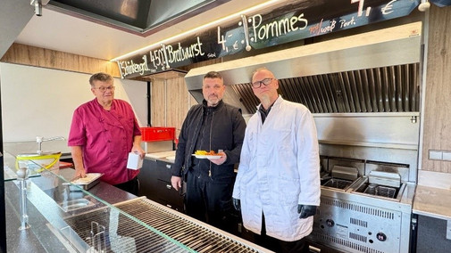 Die drei Grillmeister vom OV Hannover